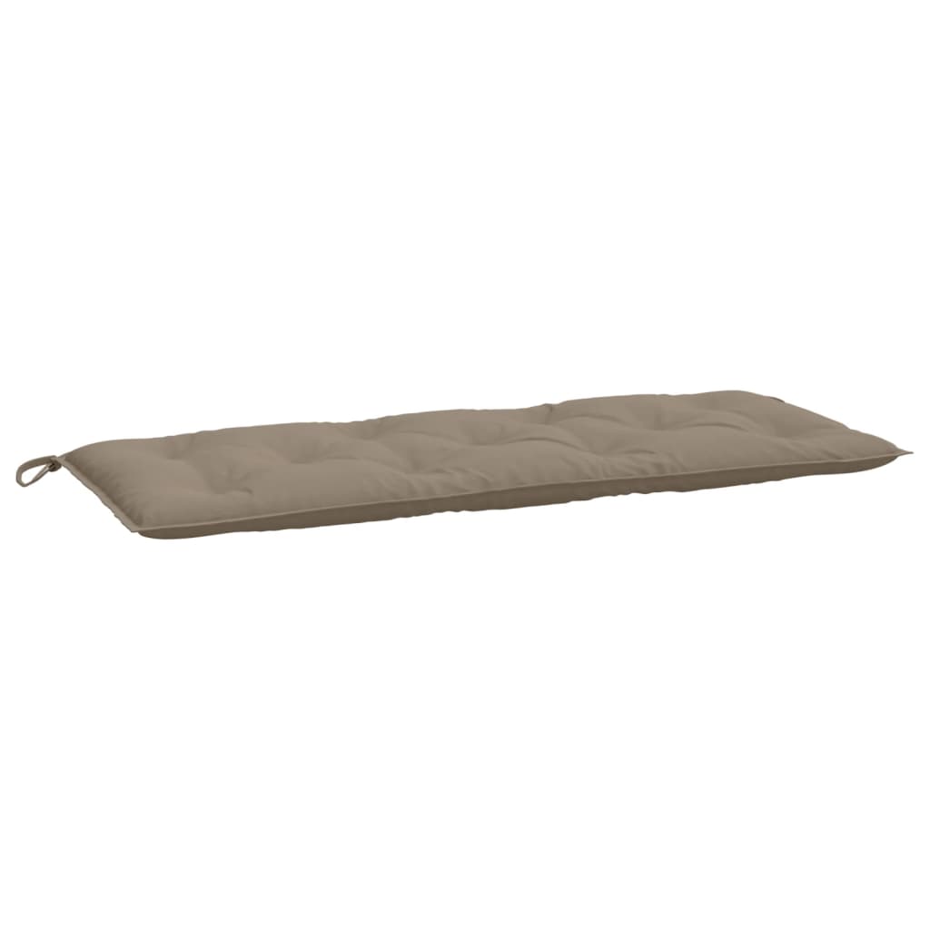 hynde til havebænk 120x50x7 cm oxfordstof gråbrun