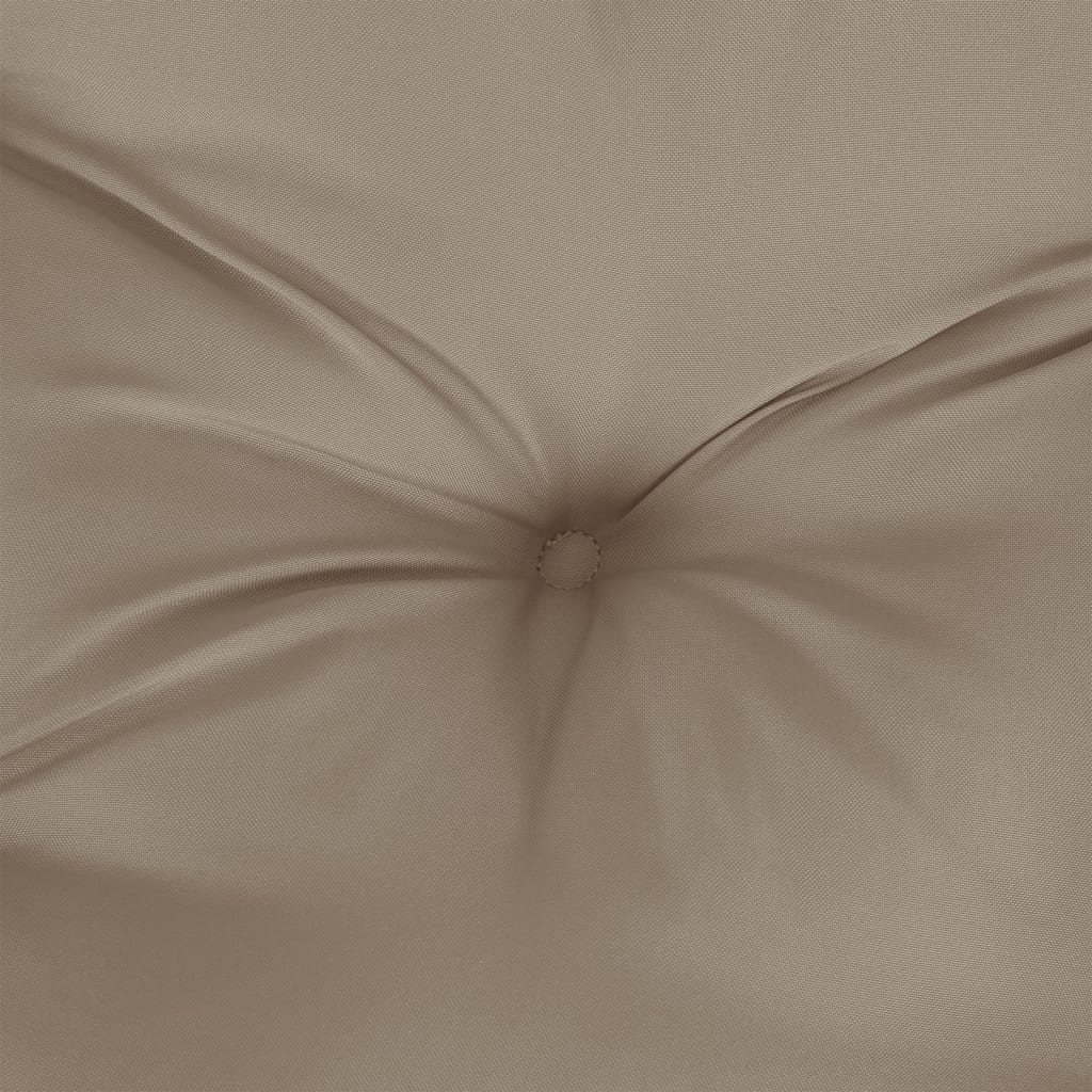 hynde til havebænk 150x50x7 cm oxfordstof gråbrun