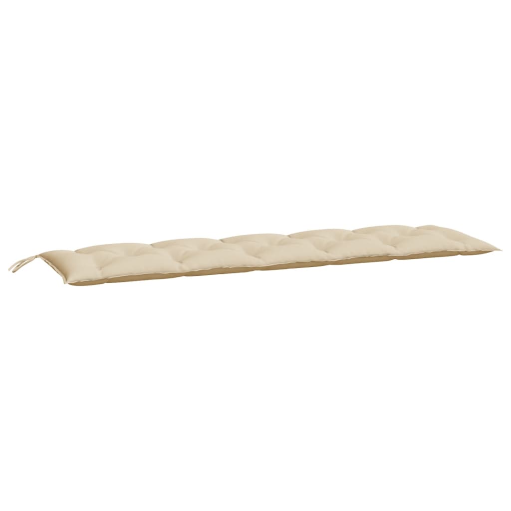 hynde til havebænk 180x50x7 cm oxfordstof beige