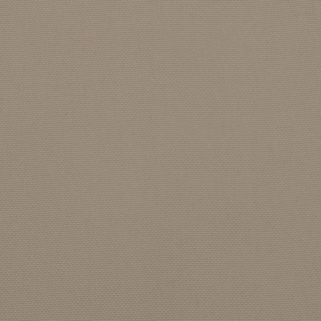 hynde til havebænk 180x50x7 cm oxfordstof gråbrun