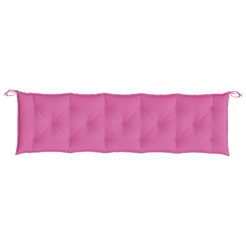 hynde til havebænk 180x50x7 cm oxfordstof pink