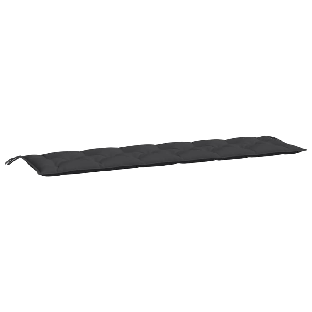 hynde til havebænk 200x50x7 cm oxfordstof sort
