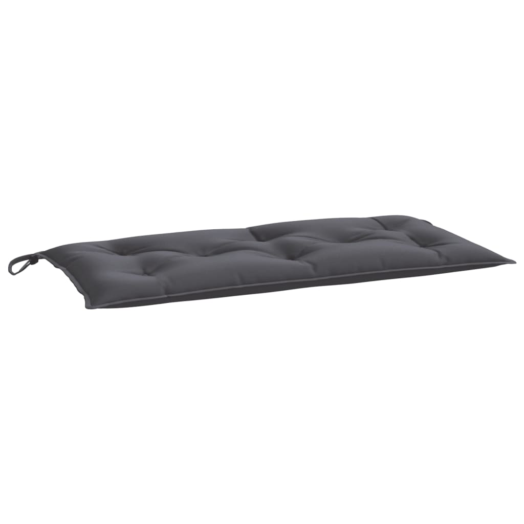 hynder til havebænk 2 stk. 100x50x7 cm oxfordstof antracitgrå