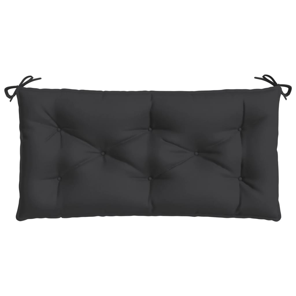 hynder til havebænk 2 stk. 100x50x7 cm oxfordstof sort