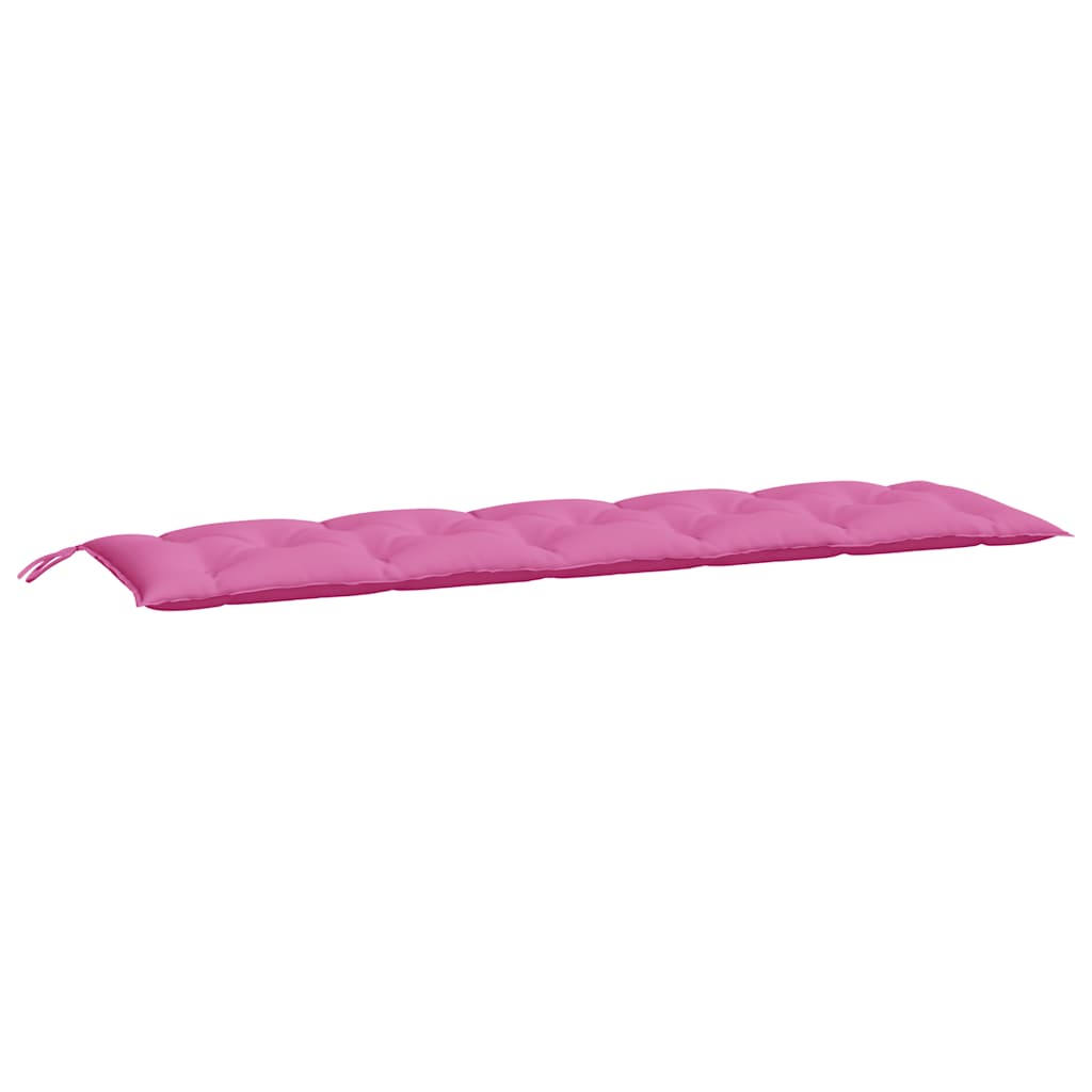 hynder til havebænk 2 stk. oxfordstof pink