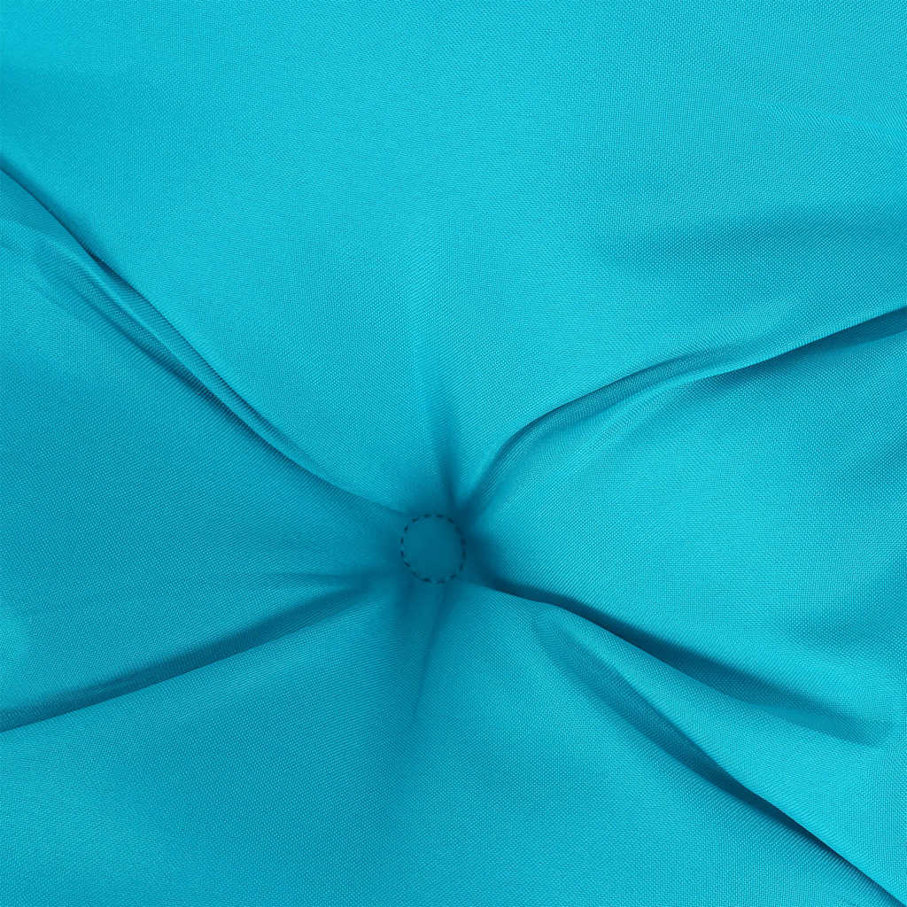 hynder til havebænk 2 stk. 200x50x7 cm stof turkis