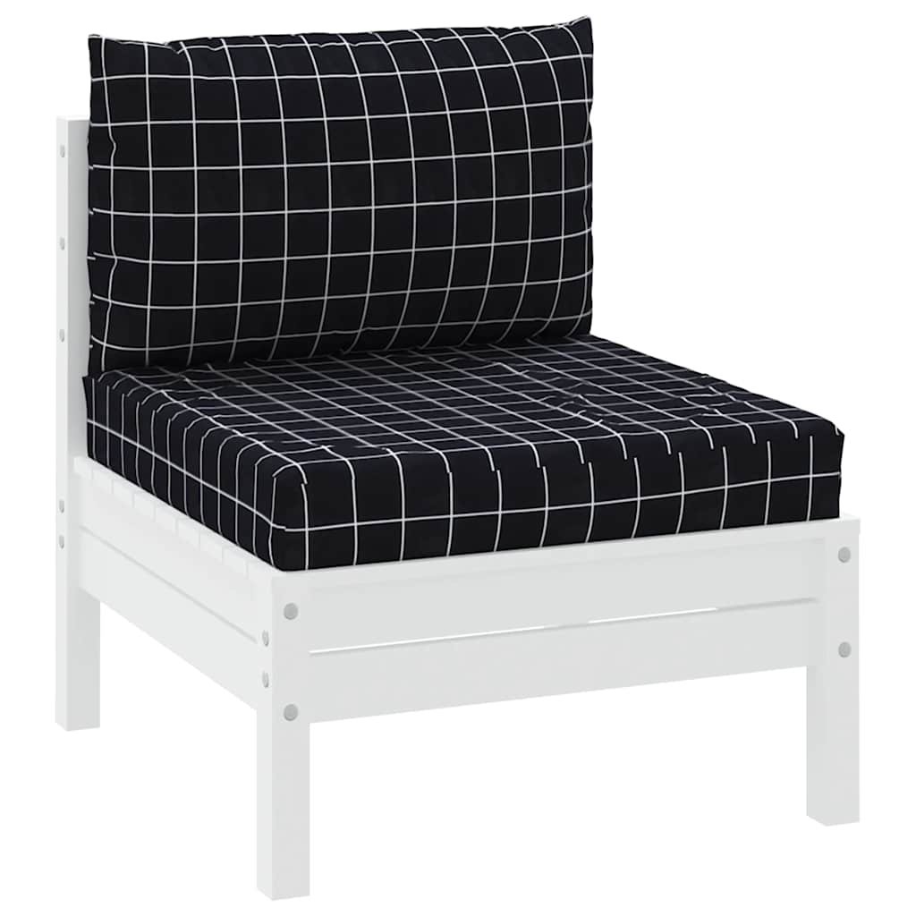 pallehynder 2 stk. oxfordstof ternet sort