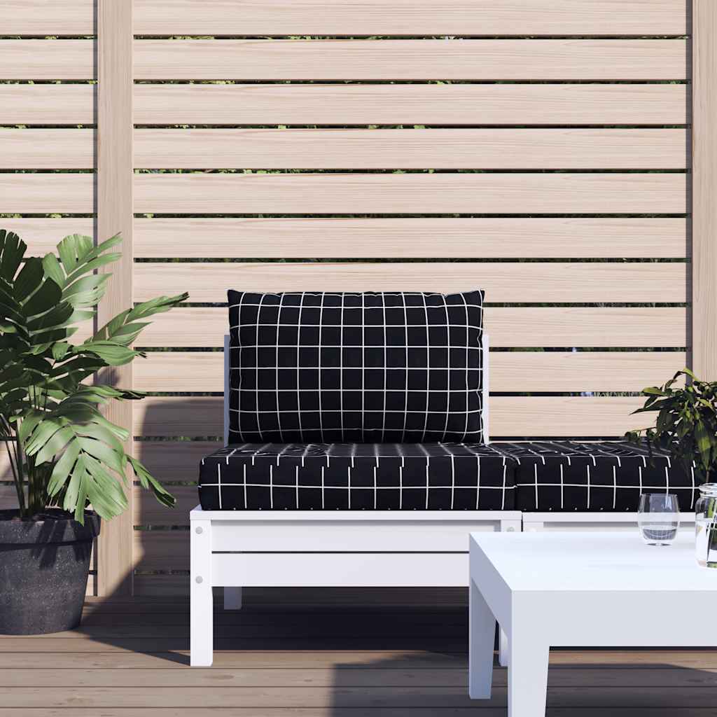 pallehynder 2 stk. oxfordstof ternet sort