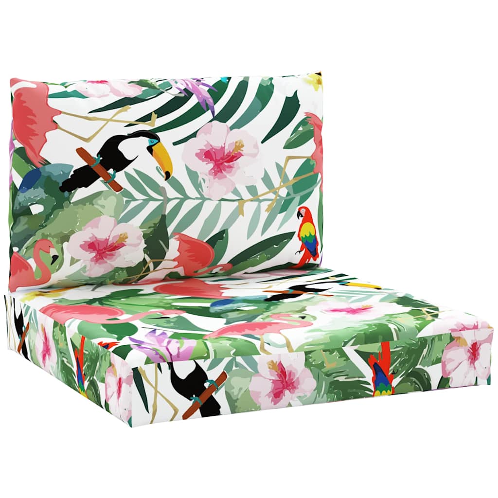 pallehynder 2 stk. oxfordstof flerfarvet