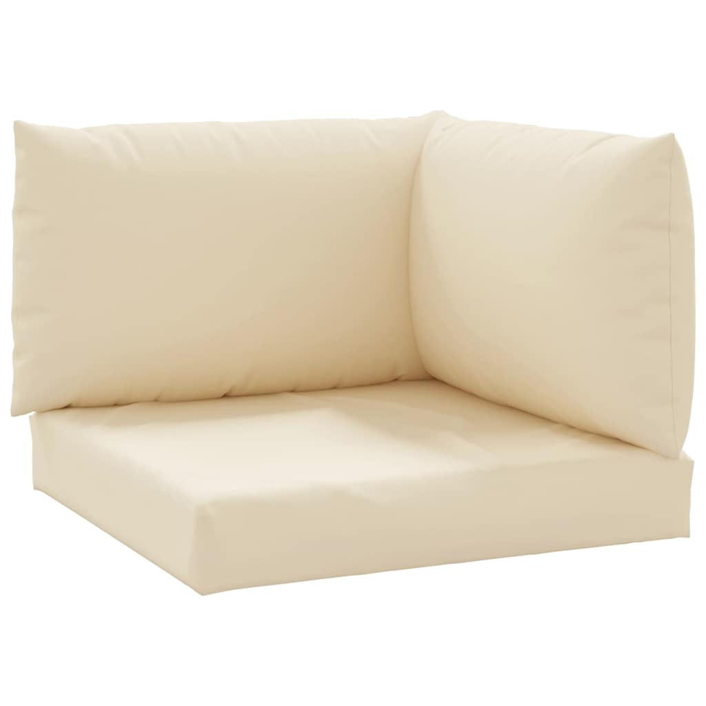 pallehynder 3 stk. oxfordstof beige