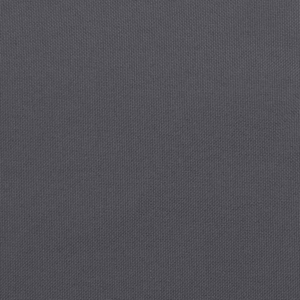 pallehynde 60x60x9,5 cm oxfordstof antracitgrå