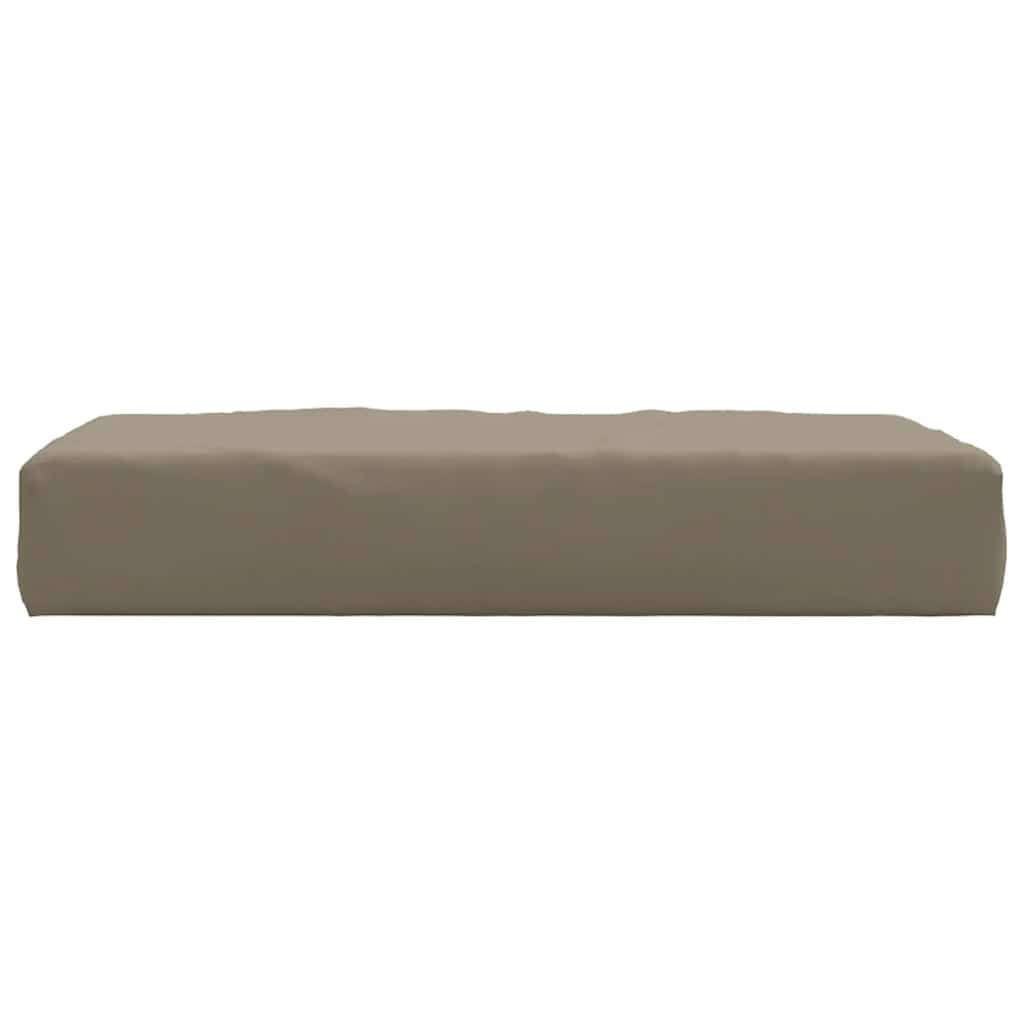 pallehynde 60x60x9,5 cm oxfordstof gråbrun