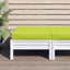pallehynde 60x60x9,5 cm oxfordstof lysegrøn