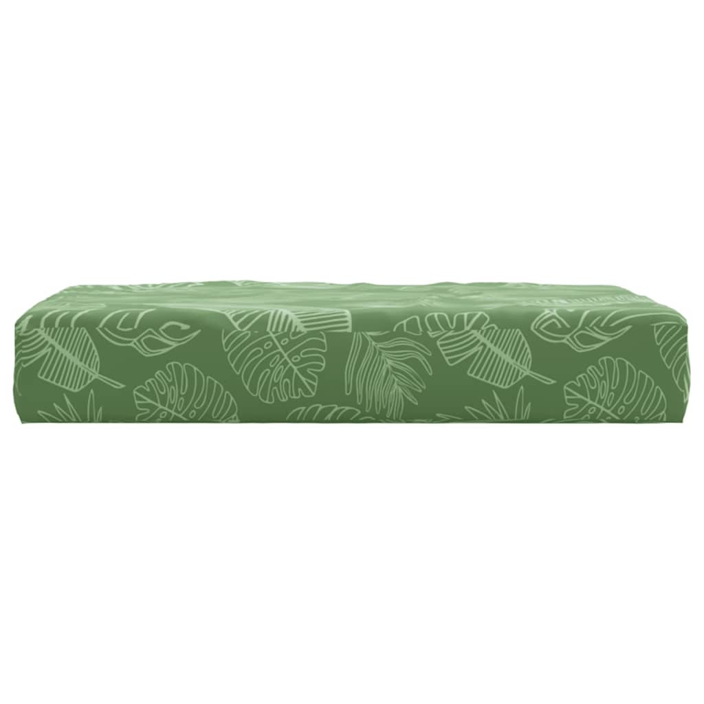 pallehynde 60x60x8 cm oxfordstof bladmønster