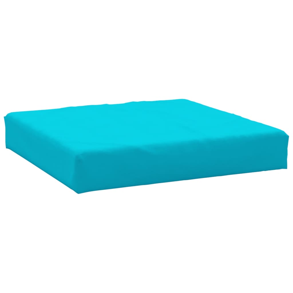 pallehynde 60x60x8 cm oxfordstof turkis