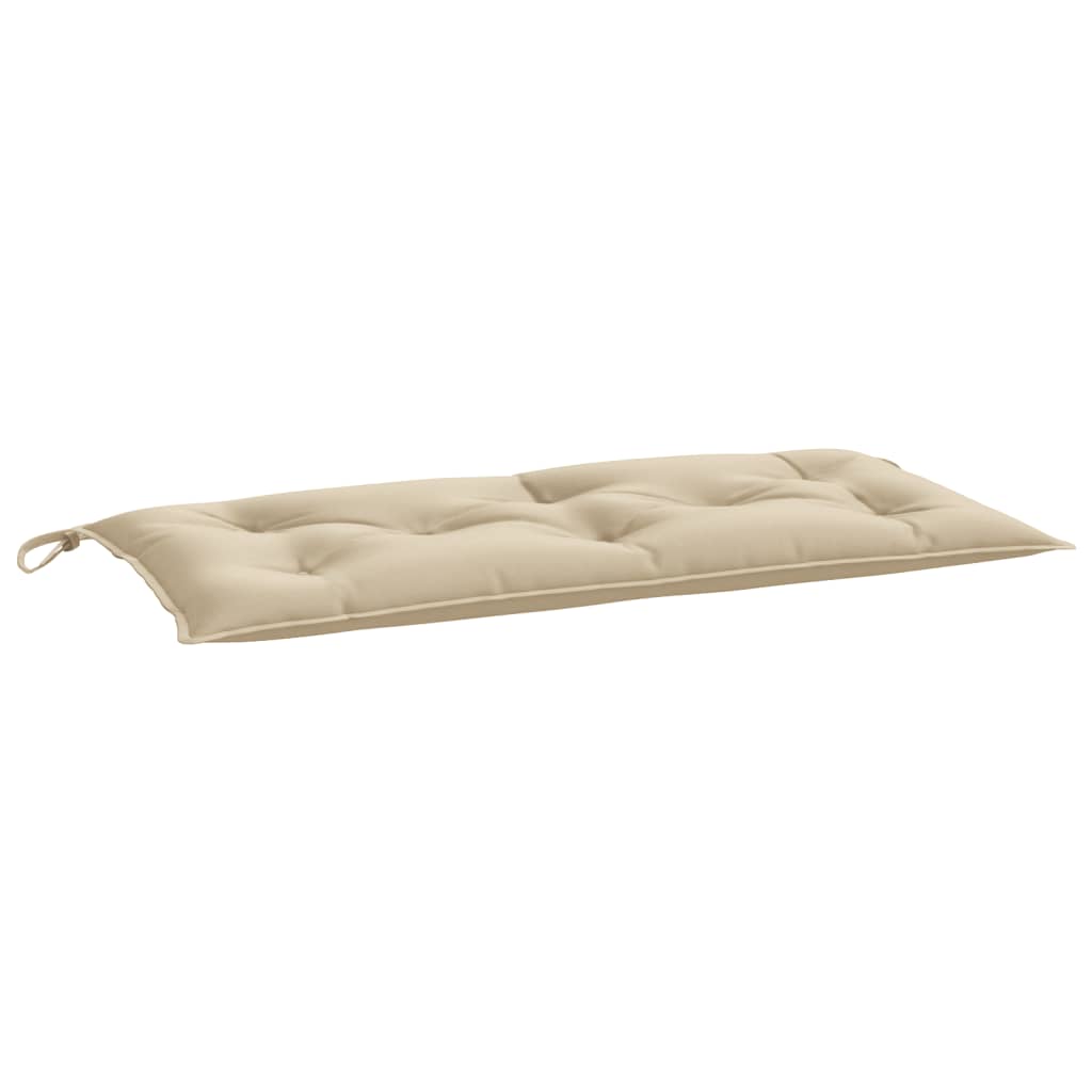 hynde til havebænk 110x50x7 cm oxfordstof beige