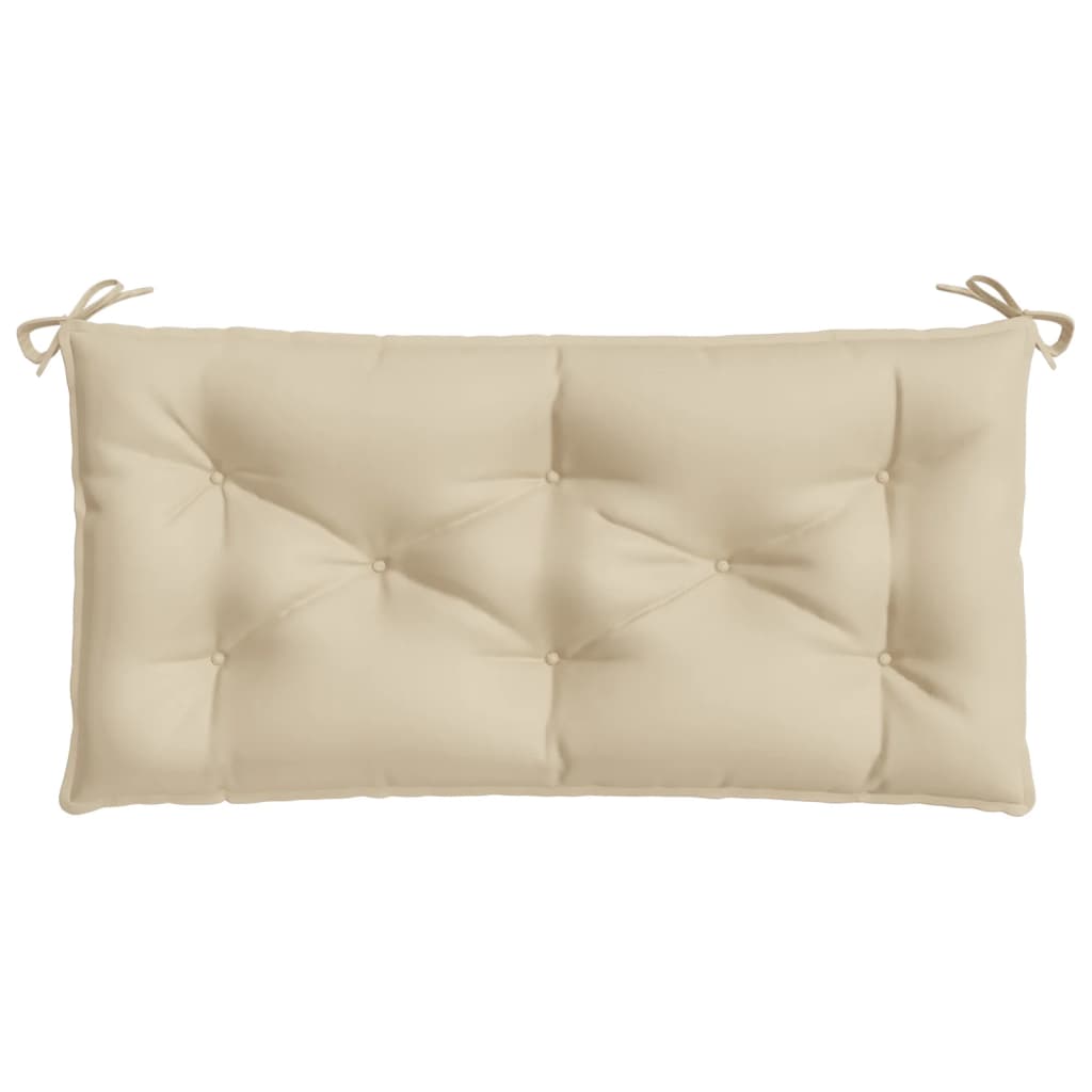 hynde til havebænk 110x50x7 cm oxfordstof beige