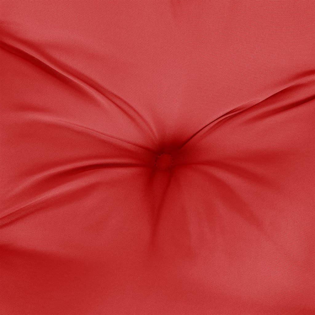 hynde til havebænk 110x50x7 cm oxfordstof rød