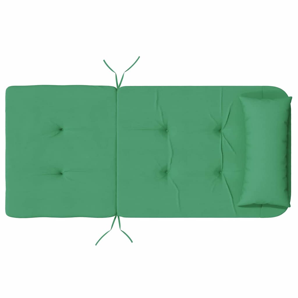 Stolehynder 2 stk. Oxford stof Grøn 58 x 77 x 4,5 cm