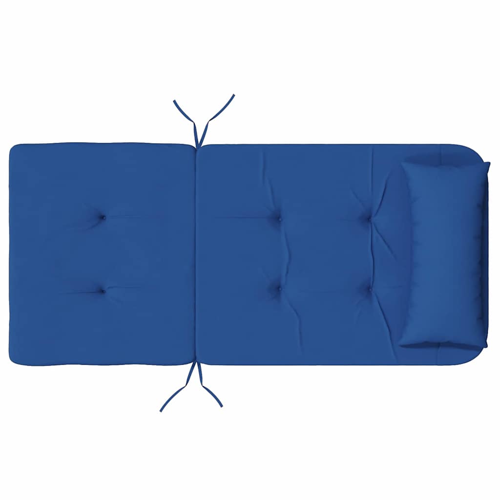 Stolehynder 2 stk. Oxford stof Blå 58 x 77 x 4,5 cm