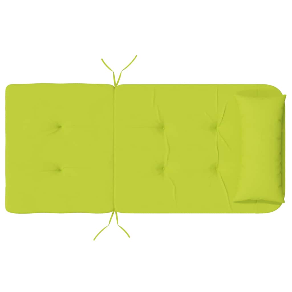Stolehynder 2 stk. Oxford stof Lys grøn 58 x 77 x 4,5 cm