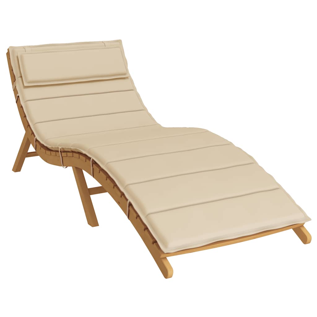 hynde til liggestol 180x60x4 oxfordstof beige