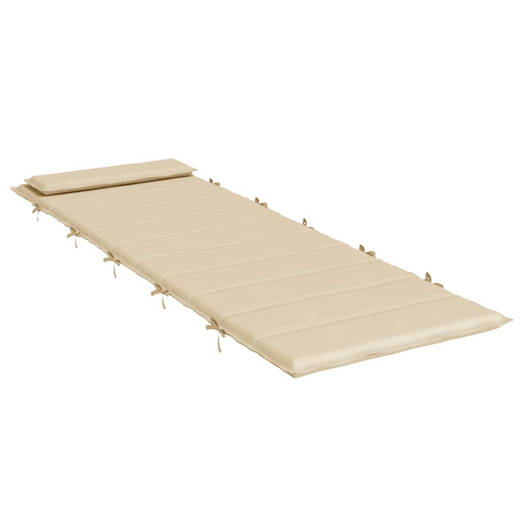 hynde til liggestol 180x60x4 oxfordstof beige