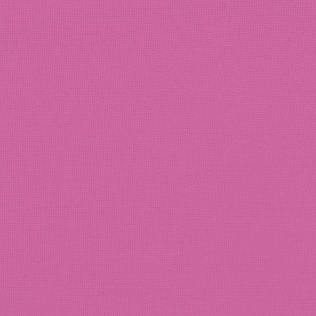 rund hynde Ø60x11 cm oxfordstof pink