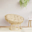 rund hynde Ø100x11 cm oxfordstof beige