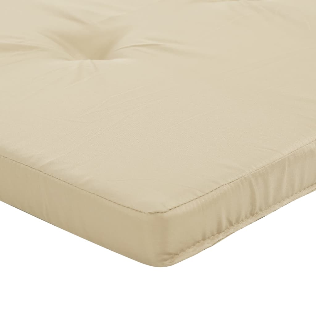 hynder til dækstol 2 stk. oxfordstof beige