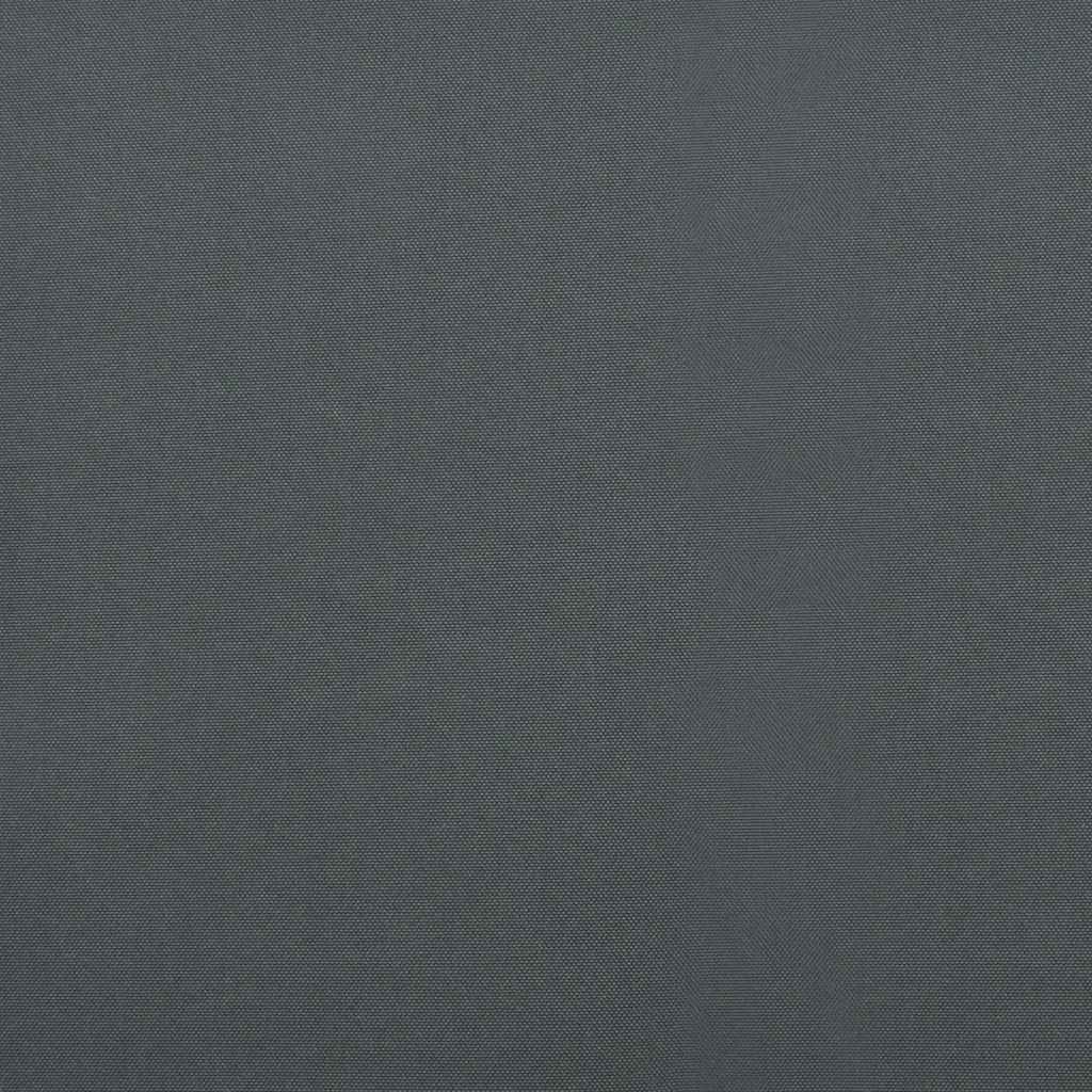 foldemarkise 5x3 m stof og aluminium antracitgrå