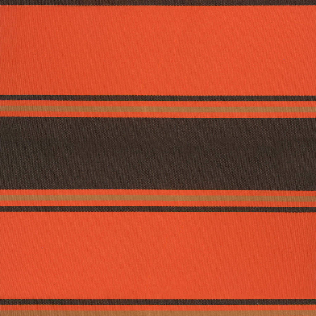 foldemarkise 3,5x2,5 m stof og aluminium orange og brun