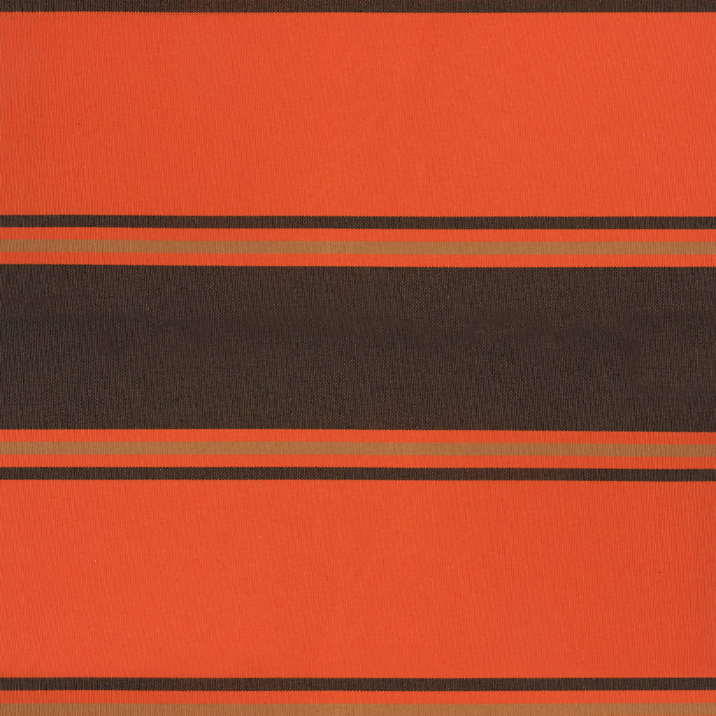 foldemarkise 3,5x2,5 m stof og aluminium orange og brun
