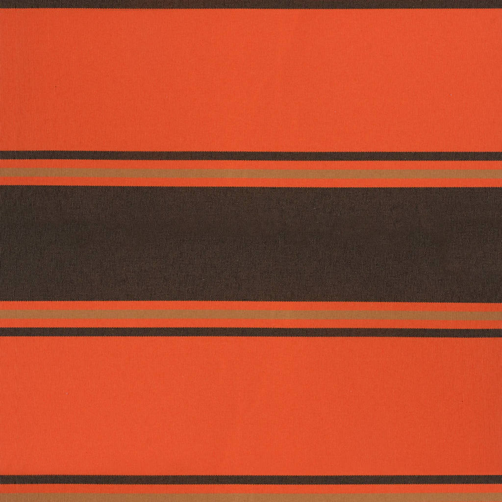 Udtrækkelig markise Orange og Brun 400 × 300 cm Stof og Metal