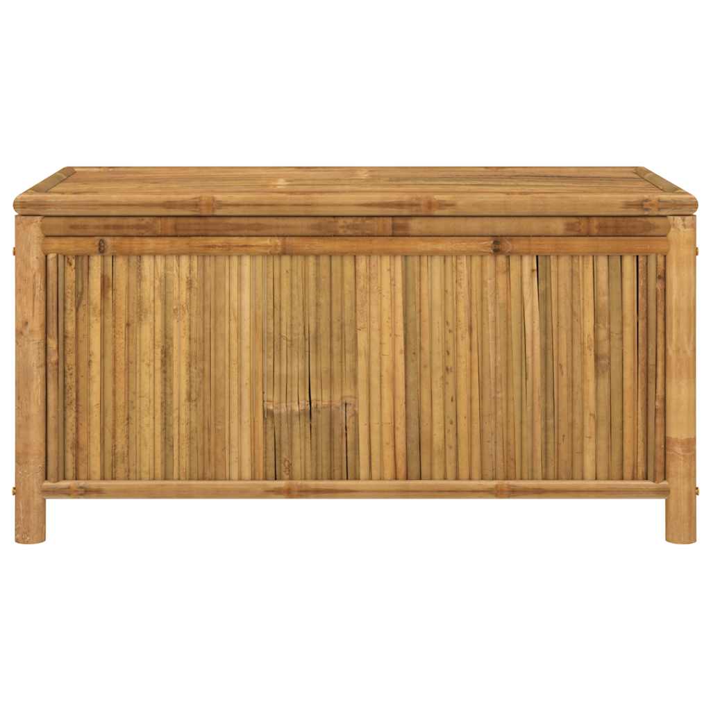 opbevaringskasse til haven 110x52x55 cm bambus