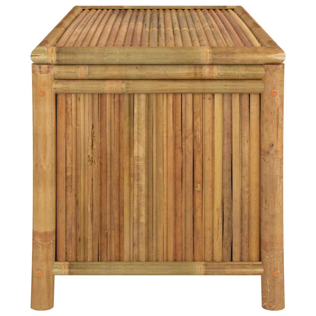 opbevaringskasse til haven 110x52x55 cm bambus