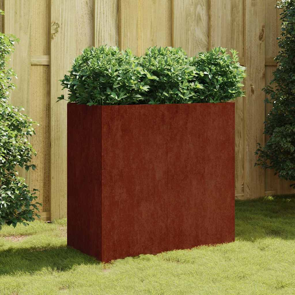 plantekrukke 80x40x80 cm cortenstål
