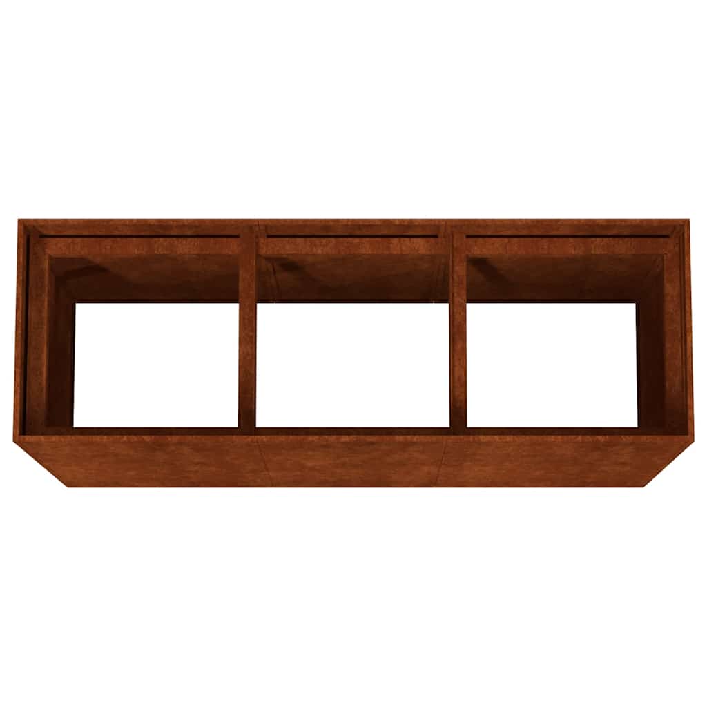 højbed 120x40x80 cm cortenstål