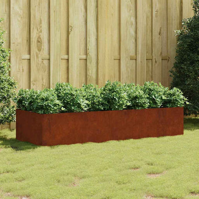 højbed 200x80x40 cm cortenstål