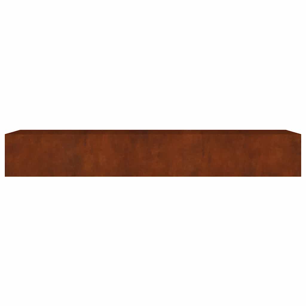 højbed 280x80x40 cm cortenstål