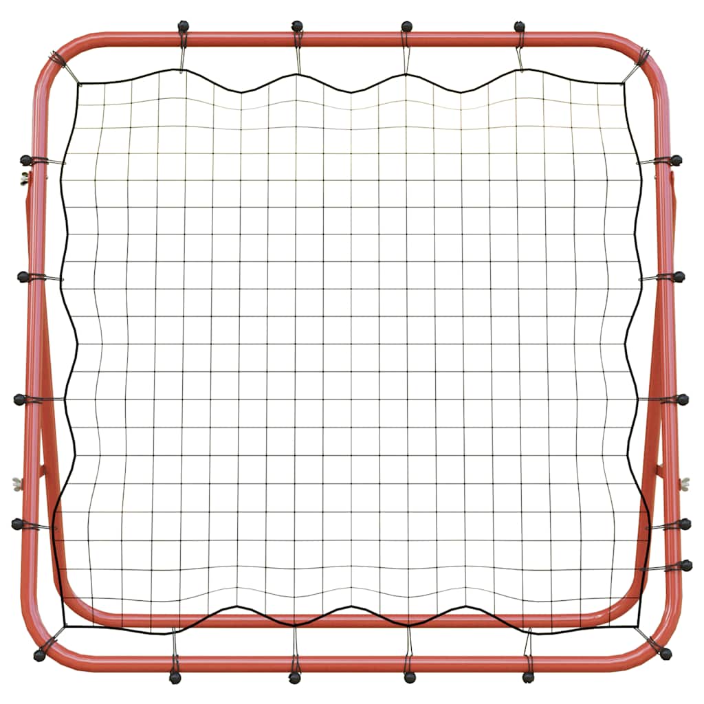 justerbar foodbold-rebounder 96x80x96 cm stål og PE