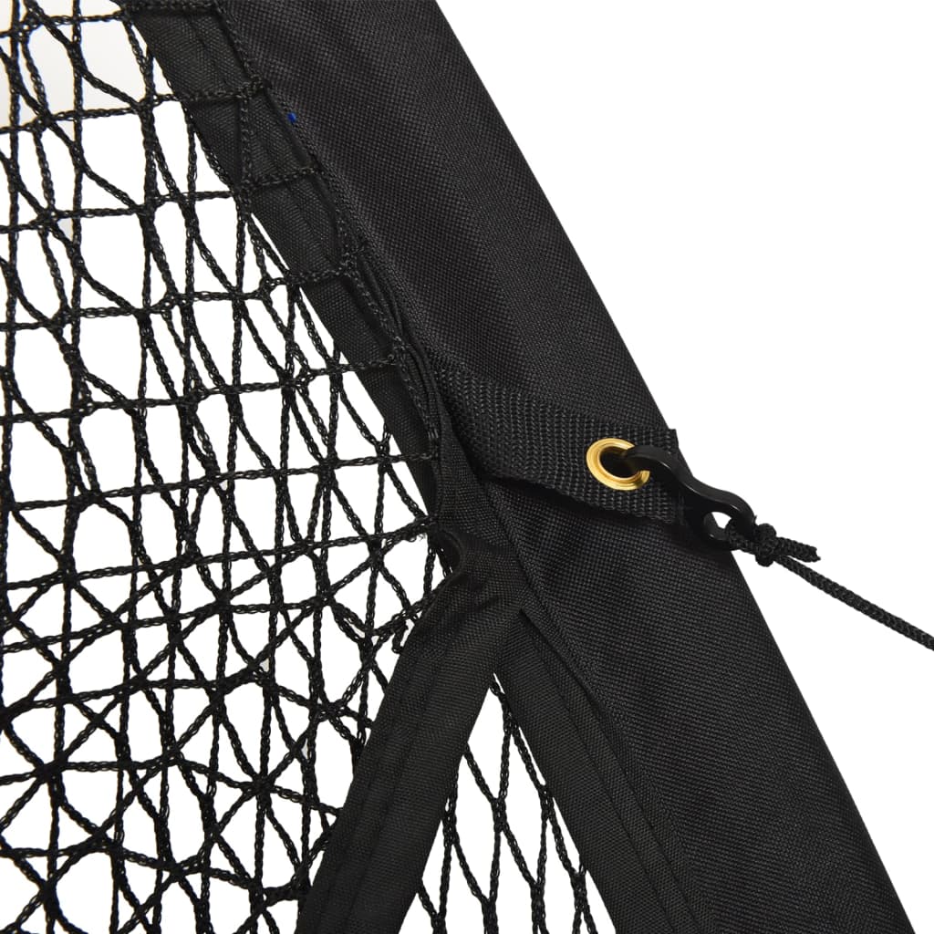 batting cage net til baseball 900x400x250 cm polyester sort