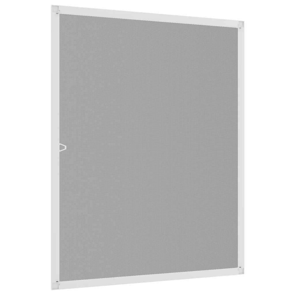 insektnet til vinduer 80x100 cm hvid