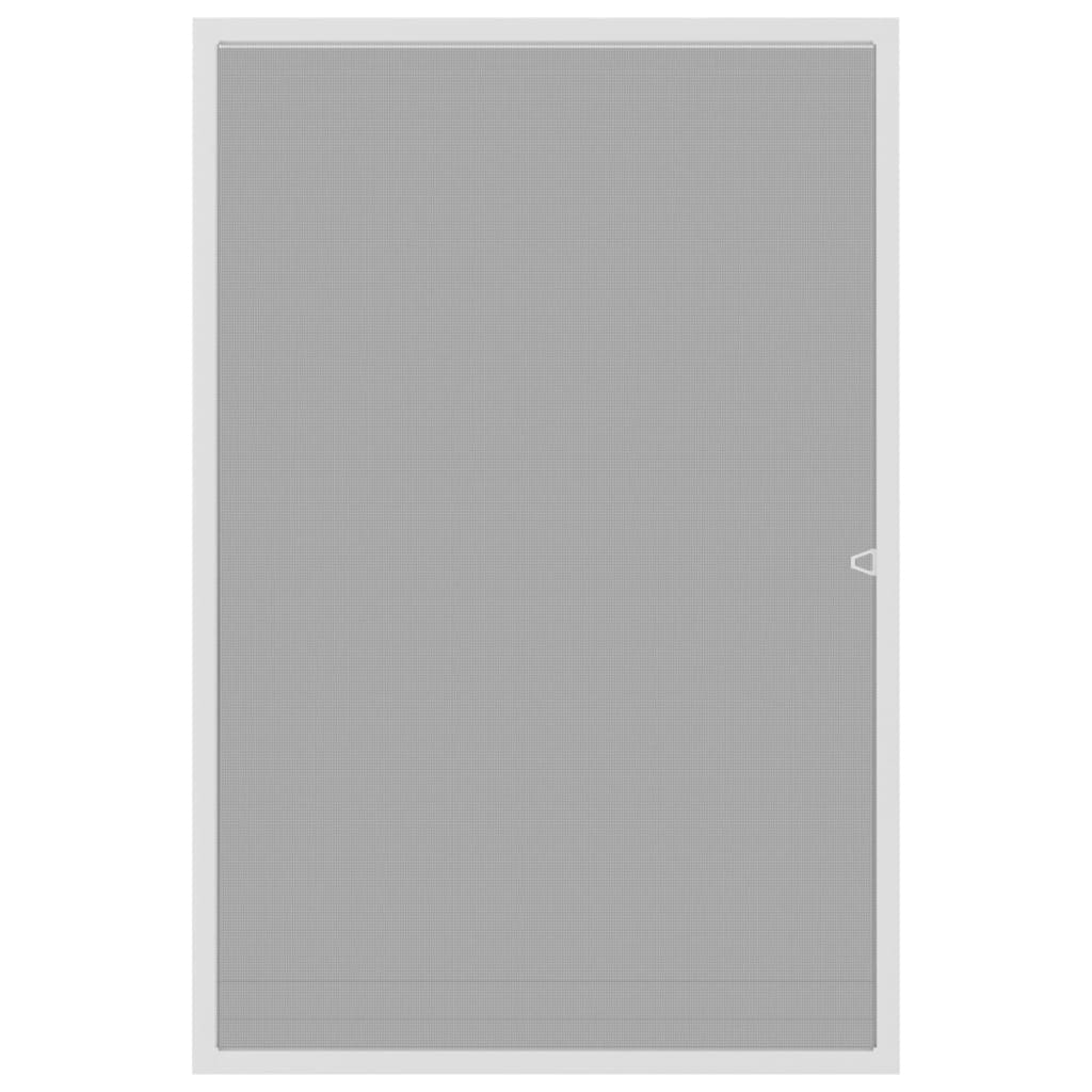 insektnet til vinduer 80x120 cm hvid