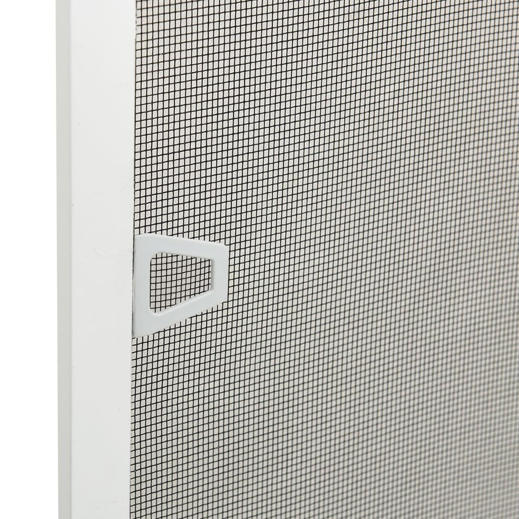 insektnet til vinduer 80x120 cm hvid