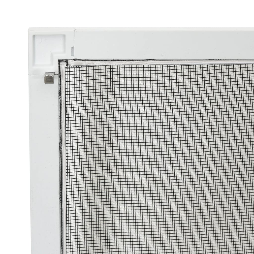 insektnet til vinduer 80x120 cm hvid