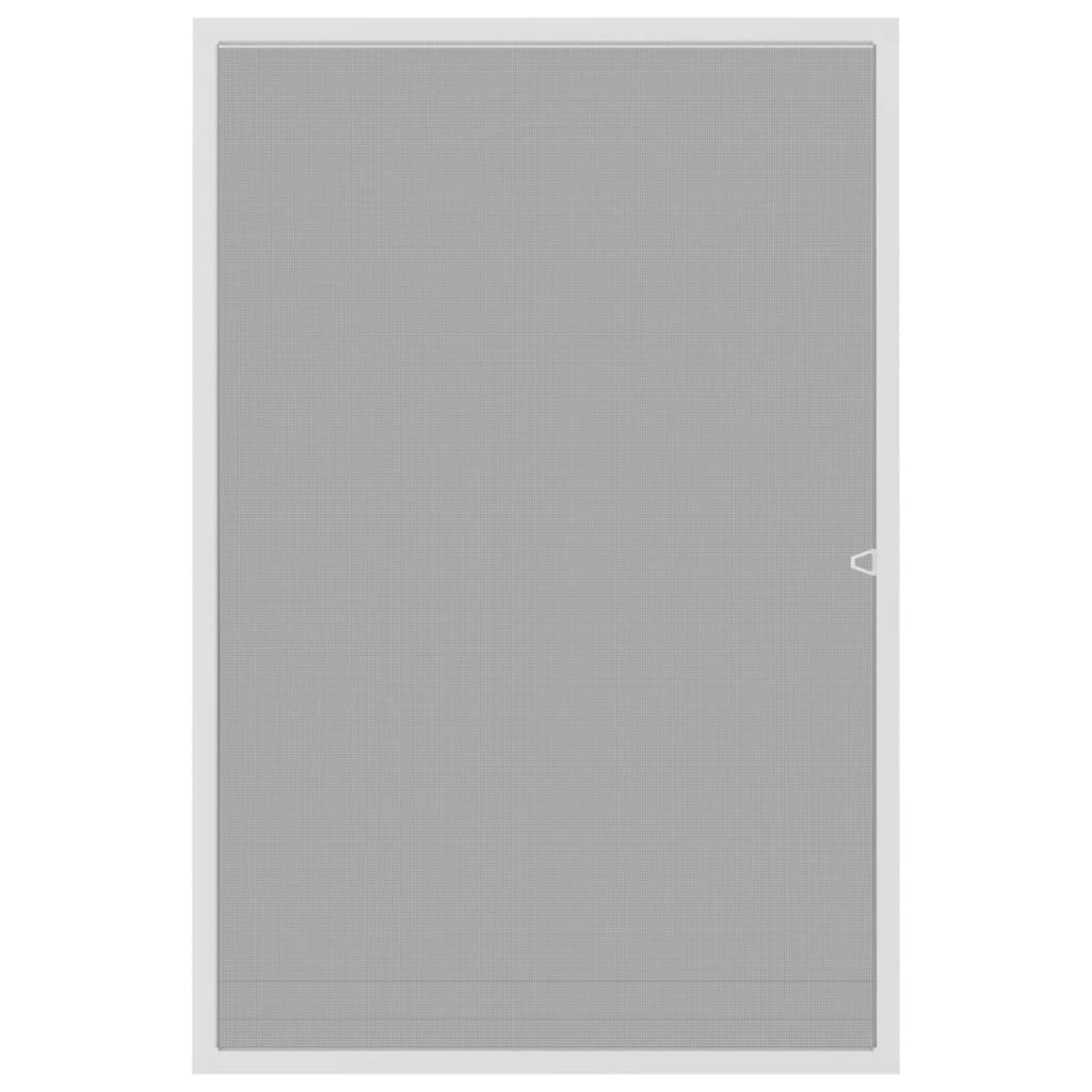 insektnet til vinduer 90x120 cm hvid