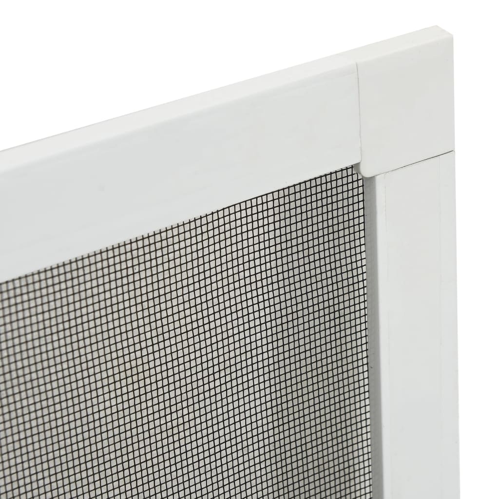 insektnet til vinduer 90x120 cm hvid