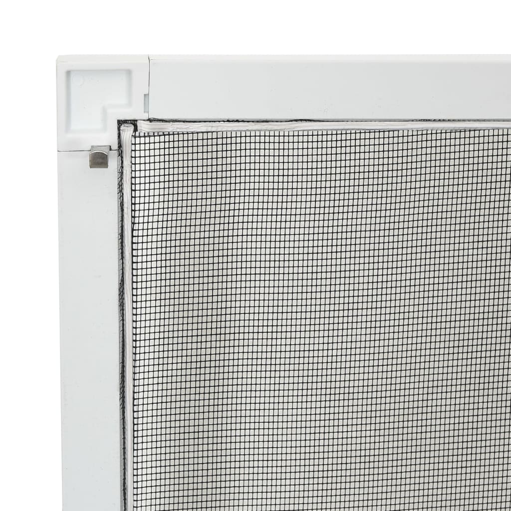 insektnet til vinduer 90x120 cm hvid