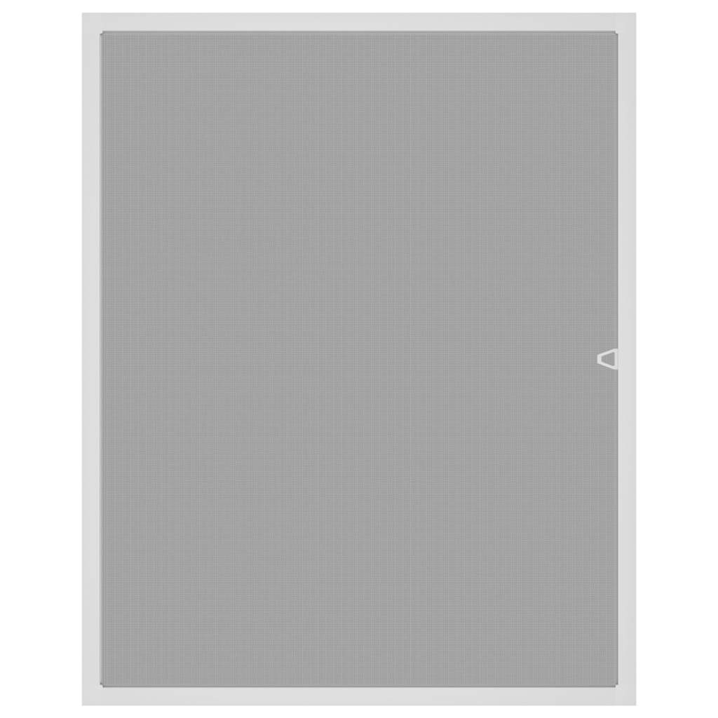 insektnet til vinduer 100x120 cm hvid
